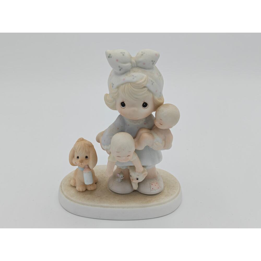 Precious Moments The Joy of the Lord Is My Strength 100137 1985 Figurine Enesco